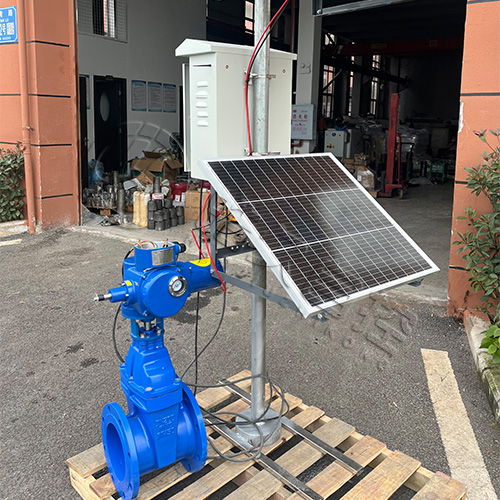 湄潭皓久 Z945X-16Q免布线太阳能电动闸阀 农业灌溉 支持远程智能控制